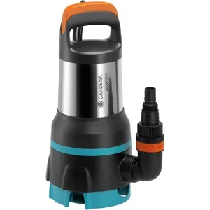 Gardena 2-in-1-Tauchpumpe für Klar- und Schmutzwasser mit Aquasensor 19500 - aus Edelstahl