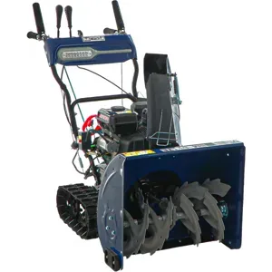 BullMach BM-61 LTE - Benzin-Schneefräse - Raupenantrieb - Loncin H200