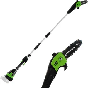 Akku-Hochentaster mit Schaft Greenworks G48PS 48V - OHNE AKKUS UND LADEGERÄT