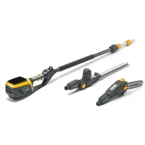 Stiga MT 500e - Multitool - Heckenschere und Kettensäge mit Verlängerungsschaft - SOLO - ohne Akku und Ladegerät