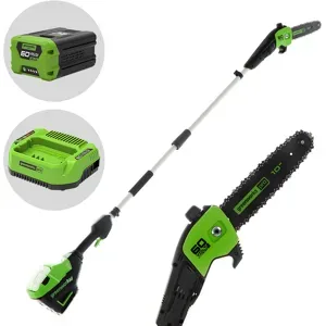 Greenworks GD60PS25 - Akku-Hochentaster 60V - Akku 2Ah