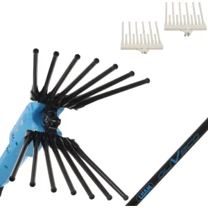 Elektrischer Akku-Olivenrüttler Lisam Oliveco - Nylonzinken  - 230-330 cm - Teleskopschaft