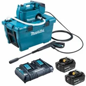 Akku-Hochdruckreiniger mit Wassertank Makita DHW080ZK - 2x 18V 5Ah