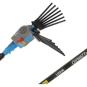 Elektrischer Akku-Olivenrüttler Lisam Oliwatt 2  - Nylonzinken - 280 cm - fester Schaft