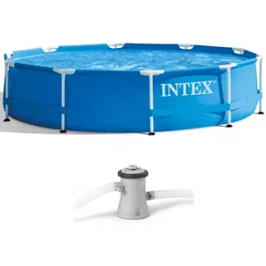 Intex Metal Frame 28202NP - Ø305x76 cm - Runder Pool + Filterpumpe