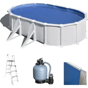 Gre Atlantis Oval 500x300x132cm - Stahlwandbecken