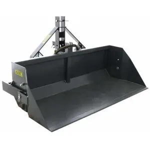 Hydraulische Heckschaufel für Traktor B-PAL H 180 BlackStone - 180 cm - Tragfähigkeit 700 Kg