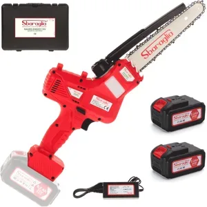 Sbaraglia Rambo Energy 21V - Batteriebetriebene Handkettensäge - 2x 21V/5.2Ah