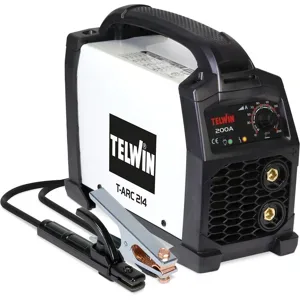 Telwin T-ARC 214  Inverter-Schweißgerät (MMA, WIG) - Gleichstrom (DC)
