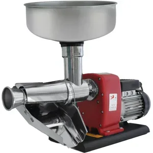 New O.M.R.A. New-Line 5 Special - Tomatenpresse mit elektrischem Motor 400W - 230V