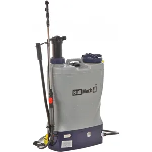 BullMach Pandora 16EM LA - Akku-oder Manuelle Rücken-Sprühpumpe - 12V 8Ah