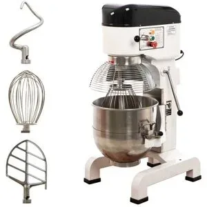 Prismafood iLine MZPL040 - Profi - Planetenrührmaschine -40 l Schüssel aus Edelstahl