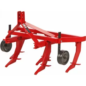 AgriEuro TOP-LINE Tiefenlockerer leichte Baureihe 140 - 5 Zinken - mit Eisentasträdern