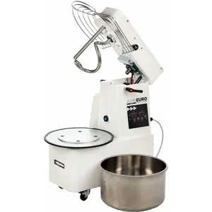 AgriEuro TOP-LINE Mixer 3000 T-2G Deluxe DIG - Spiralkneter mit Hebefunktion - 24 kg 3-Phasen 2-Geschwindigkeiten - Digitaler Bildschirm
