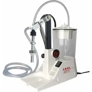 Tenco Enolmatic Olio Inox - Elektro Öl-Gegendruckabfüller mit Abfülldüse aus Edelstahl