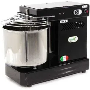 Spiralkneter mit 10 Geschwindigkeiten elektrischem Motor Famag IM 8 - 8 kg - schwarz