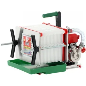 Rover Pompe Rover Colombo 18 Inox - Wein Schichtenfilter mit Kartons und Platten - Weinpumpe in Novax