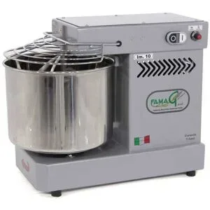 Famag IM 10/230 10 Geschwindigkeiten Silber  Spiralknetermaschinen 10 kg