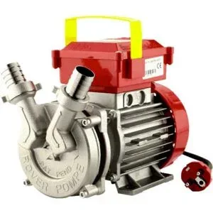 Rover Pompe Rover Novax 25 B  Elektrische Umfüllpumpe  Elektropumpe für heiße Flüssigkeiten und Bier  230 V