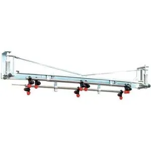 AgriEuro Premium Mechanische, verzinkte Spritzgestänge, 3,5 Meter 7 Düsenstrahlen Tropfstopp Membran