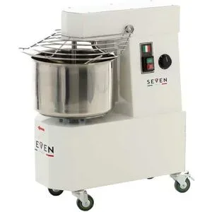 Spiralknetmaschine Seven Italy GH 15 - 400 V - Mit Rädern und Zeitschaltuhr