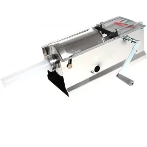Reber 8966 N INOX - manueller Wurstfüller 3 Kg - 2 Geschwindigkeiten