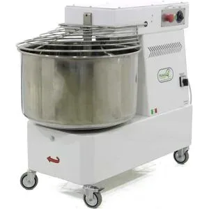 Dreiphasiger Spiralkneter Famag IM 50 - 400V, professionelle Wanne aus Edelstahl (50 Kilos)