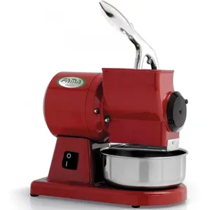 Fama Industrie FAMA MIGNON GM - Elektrische Reibe Farbe rot - Gehäuse aus poliertem Aluminium - 0.5 PS