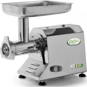 Fama Industrie FAMA TIK22 UNIKO - elektrischer Fleischwolf - Gehäuse und Schneideeinheit aus Edelstahl - 230 V