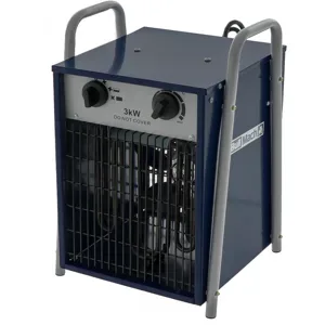 BullMach BM-EFH 3H - Elektro-Heizgerät - 3 Kw - 230V