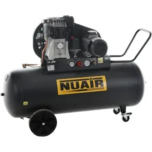 Nuair B3800B/4CT/200 Tech-Pro  Elektrischer Riemenkompressor 400V  4-PS-Motor  200 l