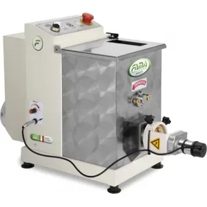 Fama Industrie Fama Grande mit Nudelaufsatz - Elektrische Nudelmaschine 2 in 1 400V - zum Kneten und Pressen