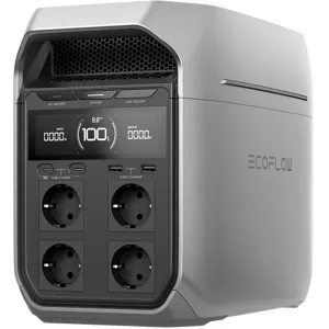 EcoFlow Delta 3 Plus  Tragbare Powerstation mit Akku  1800 W  1024 Wh / 51.2V