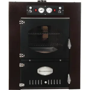 Rossofuoco Garden Color 80 - Einbau-Holzbackofen Braun