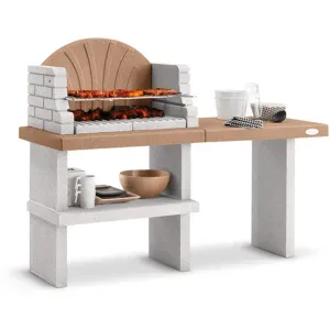 Palazzetti Vasto - Grillkamin - für Holz und Holzkohle