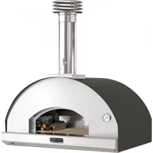 Fontana Forni Fontana Mangiafuoco - Holzbackofen  - Anthrazit
