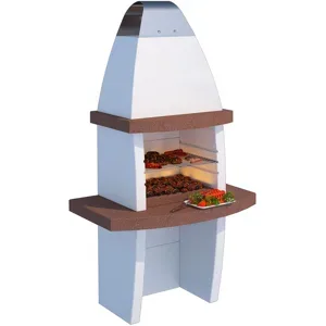 Linea VZ Tenerife - Grillkamin für Brennholz/Holzkohle