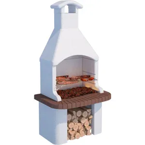 Linea VZ Tremiti - Grillkamin für Holz/Holzkohle