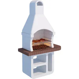 Linea VZ Elba - Grillkamin für Holz/Grillkohle