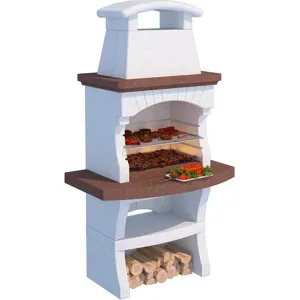 Linea VZ Maiorca - Grillkamin für Holz/Holzkohle