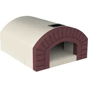 Linea VZ Capri - Einbau-Holzbackofen mit Backfläche 72x70 cm - Backkapazität 3 Pizzas