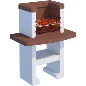 Linea VZ Toscana - Grillkamin - für Holz und Holzkohle