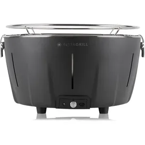 Classe InstaGrill - Holzkohle-Tischgrill - Gehäuse Anthrazitschwarz