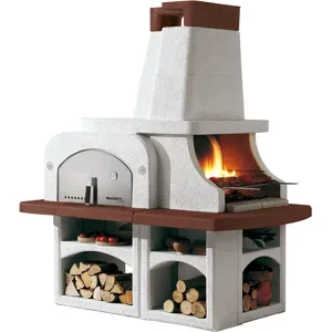 Palazzetti Parenzo - Grillkamin-Holzbackofen