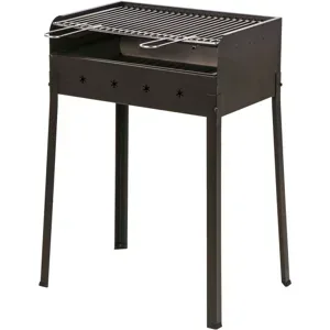 Mille Stella Eco Medium - Holzkohlegrill aus hochwertigem Eisen - 57,5x37cm