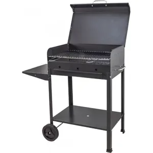 Mille Stella Small - Holzkohlegrill aus hochwertigem Eisen - 47,5x37cm