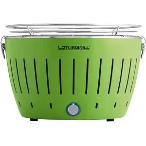 LotusGrill LG G34 U GR - Tragbarer Außen-Grill - Gehäuse grün