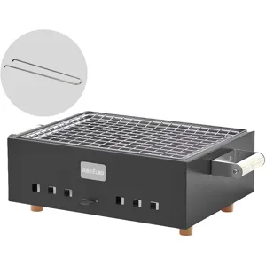 AgriEuro Premium Tischkohlegrill Dalmazio  schwarz