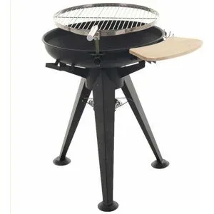 Royal Food BBQ3 - Kohlegrill mit drehbarem Grillrost