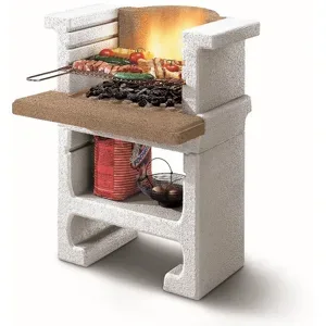 Palazzetti Trani  Grillkamin für Holz und Holzkohle